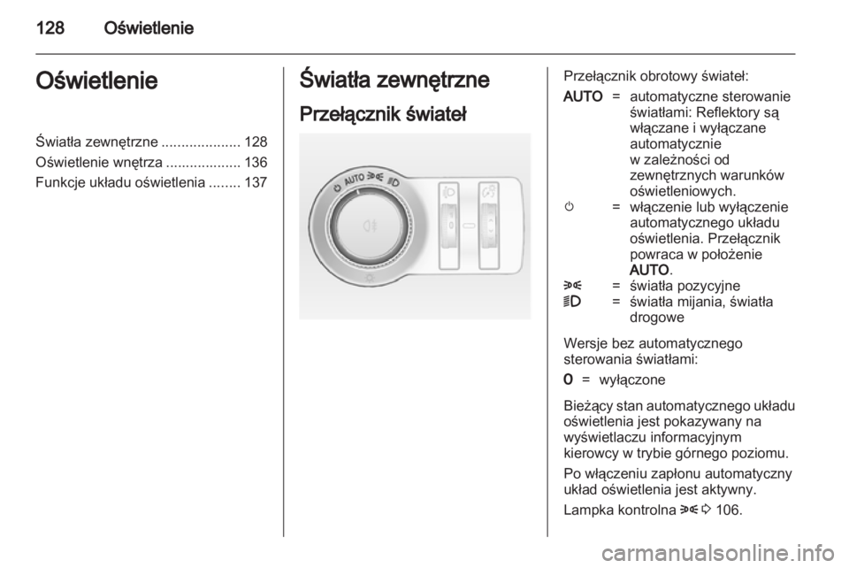OPEL ASTRA J 2011.5  Instrukcja obsługi (in Polish) 