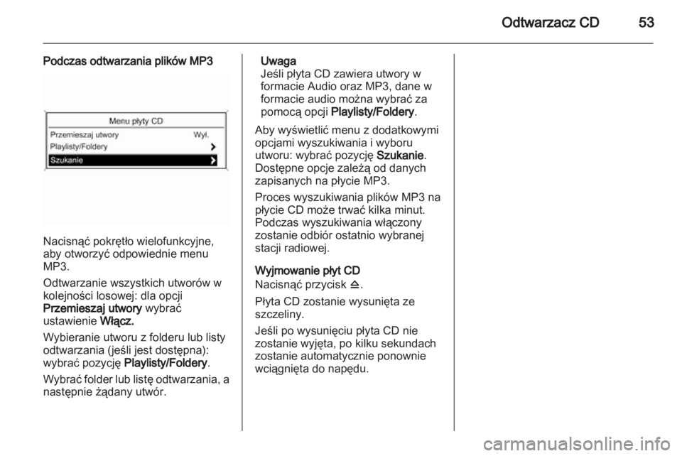 OPEL ASTRA J 2012 Instrukcja obsługi systemu audio-nawigacyjnego (in Polish) OPEL ASTRA J 2012 Instrukcja obsługi systemu audio-nawigacyjnego (in Polish)