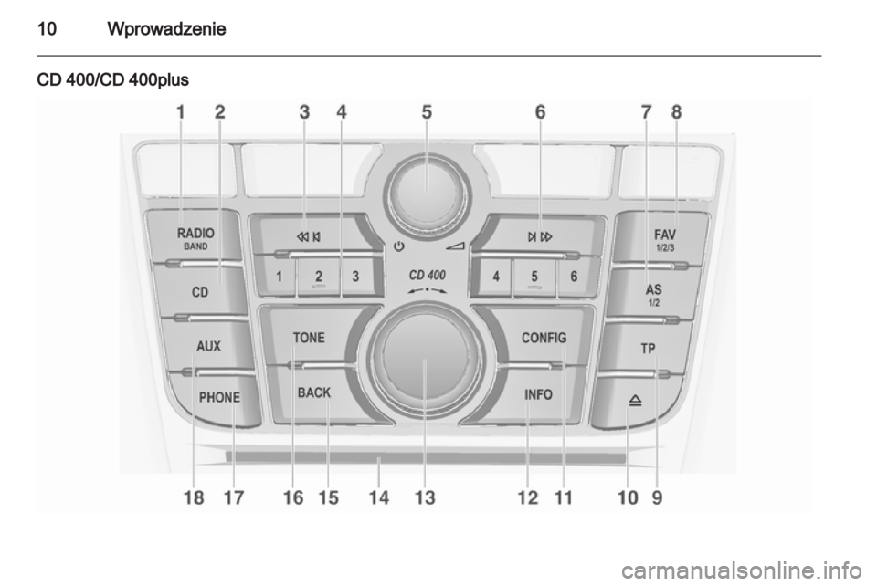 OPEL ASTRA J 2013.5  Instrukcja obsługi systemu audio-nawigacyjnego (in Polish) 