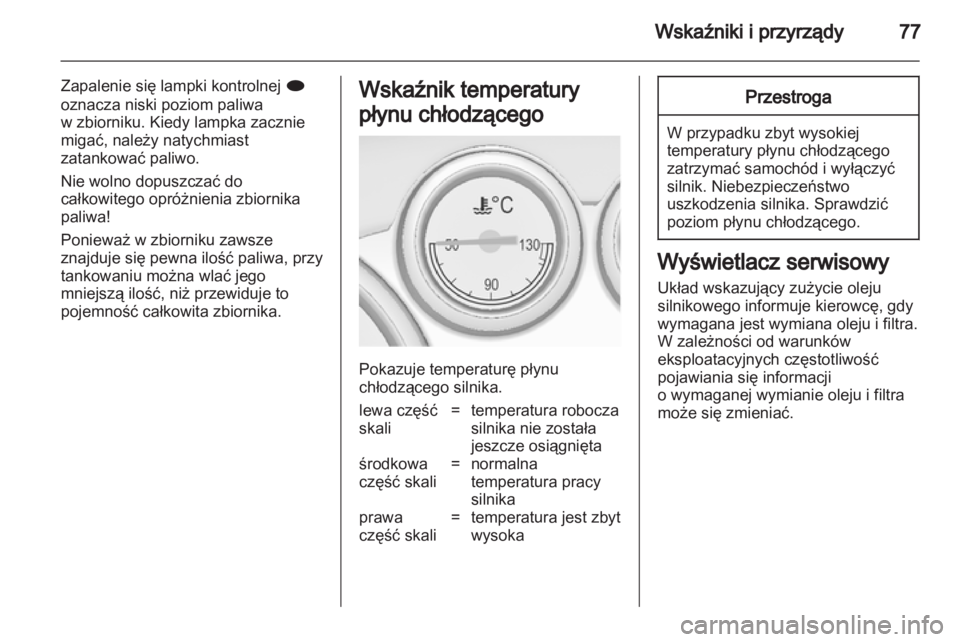 OPEL ASTRA J GTC 2012.5  Instrukcja obsługi (in Polish) 