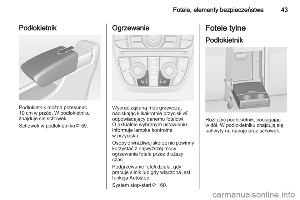 OPEL ASTRA J HB5 & ST 2012  Instrukcja obsługi (in Polish) 