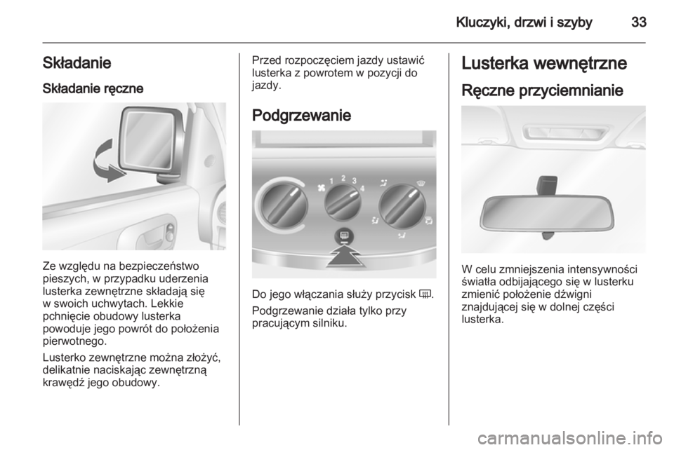 OPEL COMBO 2011.5  Instrukcja obsługi (in Polish) 