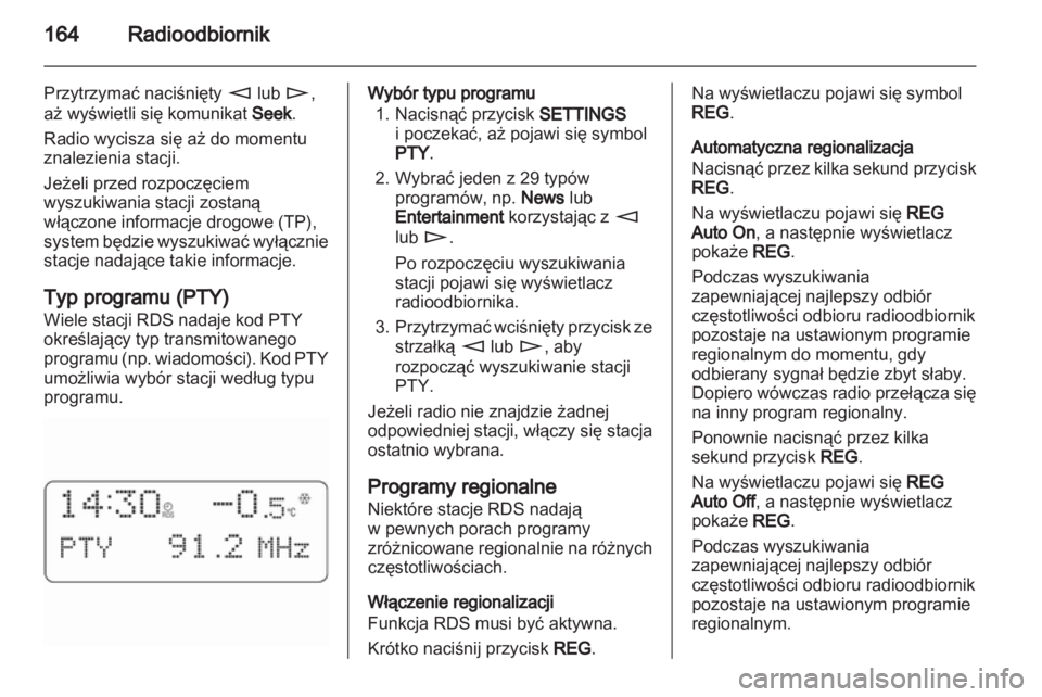 OPEL CORSA 2010.5  Instrukcja obsługi systemu audio-nawigacyjnego (in Polish) 
