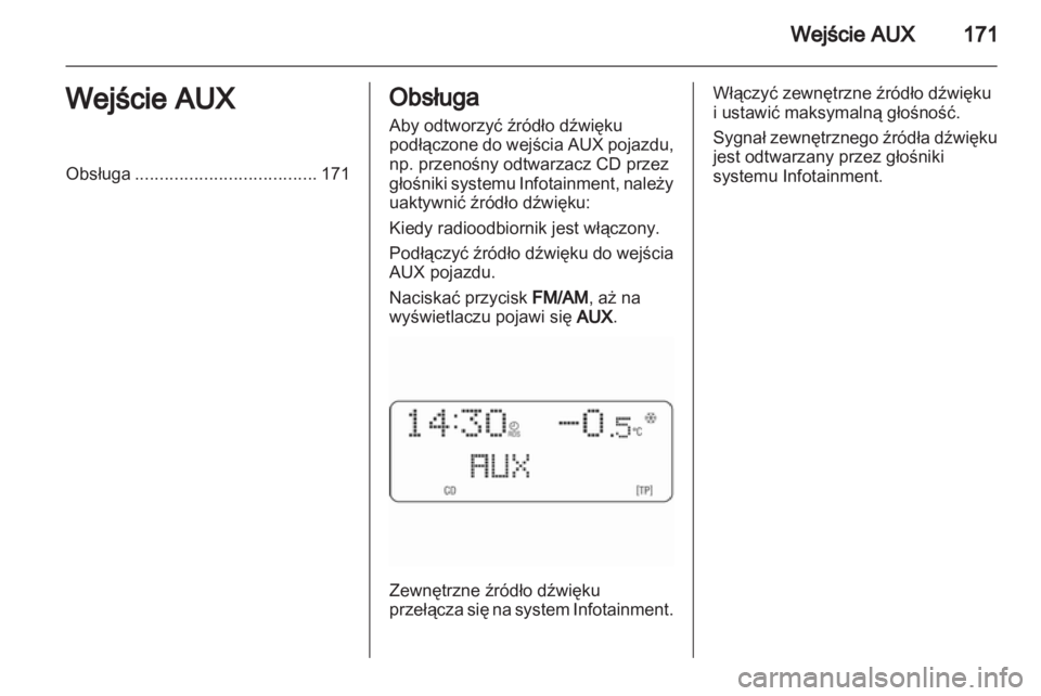 OPEL CORSA 2010.5  Instrukcja obsługi systemu audio-nawigacyjnego (in Polish) 