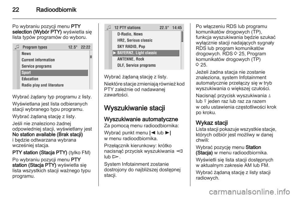 OPEL CORSA 2010.5  Instrukcja obsługi systemu audio-nawigacyjnego (in Polish) 