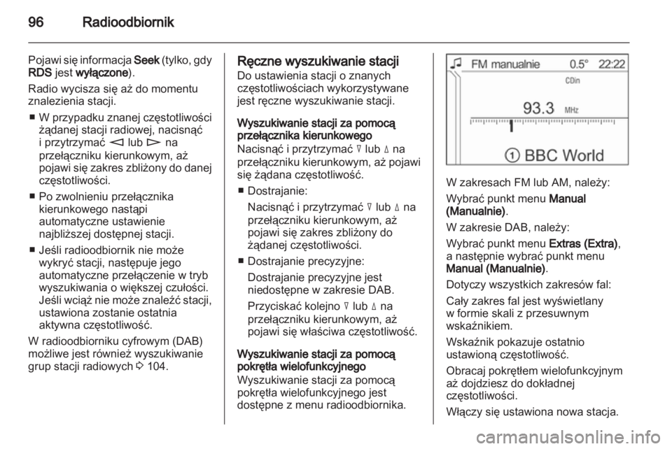 OPEL CORSA 2010.5 Instrukcja obsługi systemu audio-nawigacyjnego (in Polish) OPEL CORSA 2010.5 Instrukcja obsługi systemu audio-nawigacyjnego (in Polish)