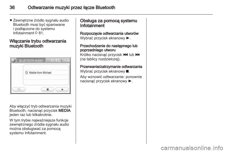 OPEL CORSA 2011 Instrukcja obsługi systemu audio-nawigacyjnego (in Polish) OPEL CORSA 2011 Instrukcja obsługi systemu audio-nawigacyjnego (in Polish)