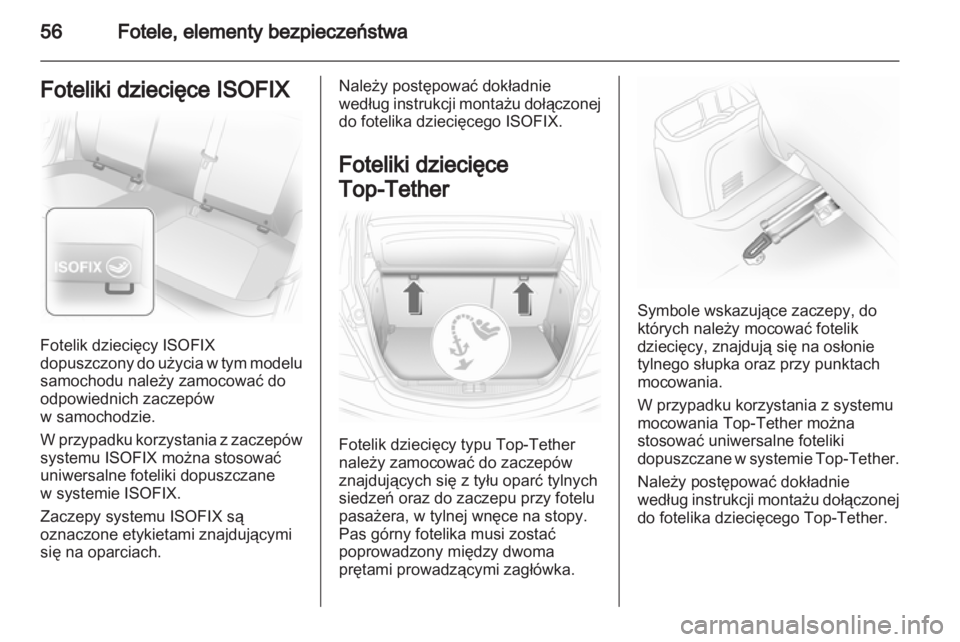 OPEL CORSA 2011.5  Instrukcja obsługi (in Polish) 