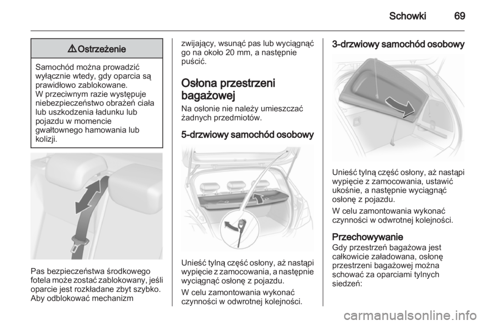 OPEL CORSA 2011.5  Instrukcja obsługi (in Polish) 