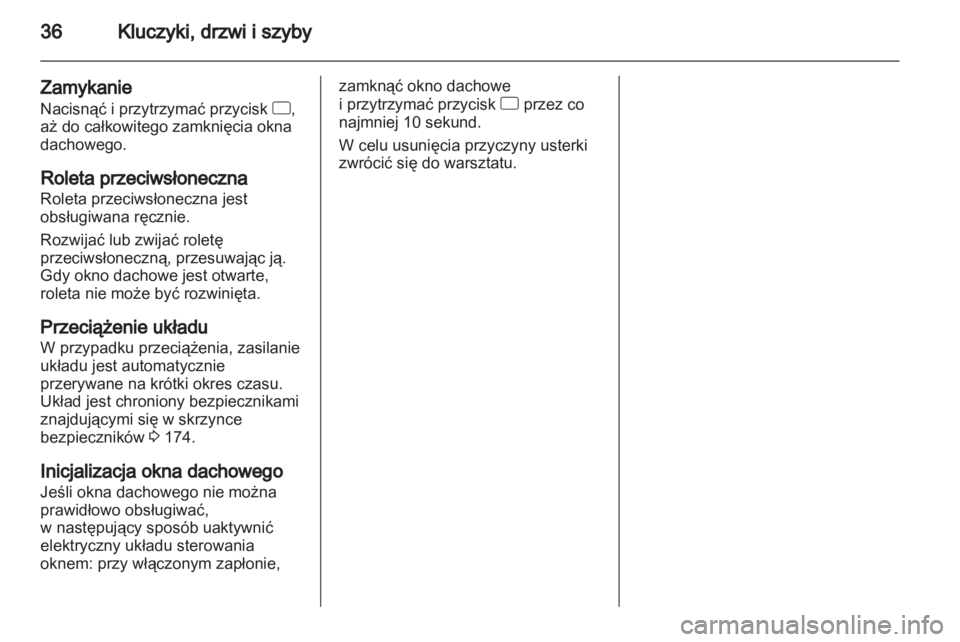 OPEL CORSA 2012  Instrukcja obsługi (in Polish) 