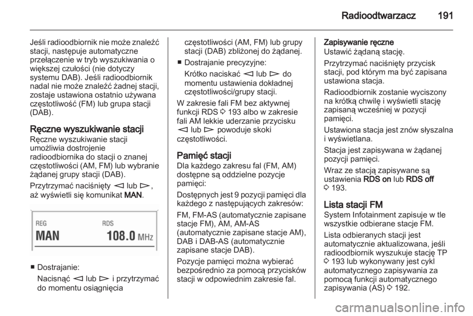 OPEL CORSA 2013  Instrukcja obsługi systemu audio-nawigacyjnego (in Polish) 