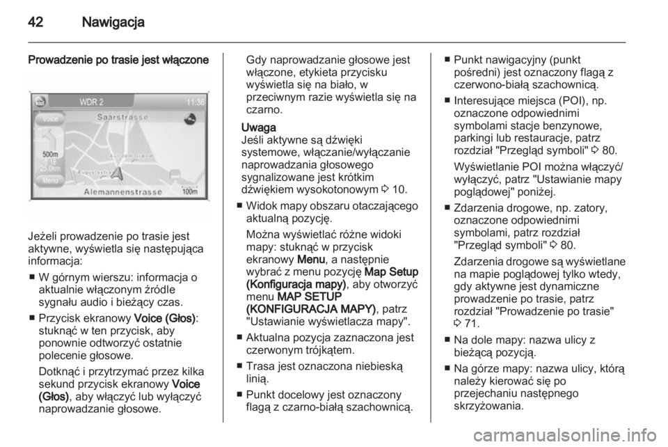 OPEL CORSA 2013  Instrukcja obsługi systemu audio-nawigacyjnego (in Polish) 