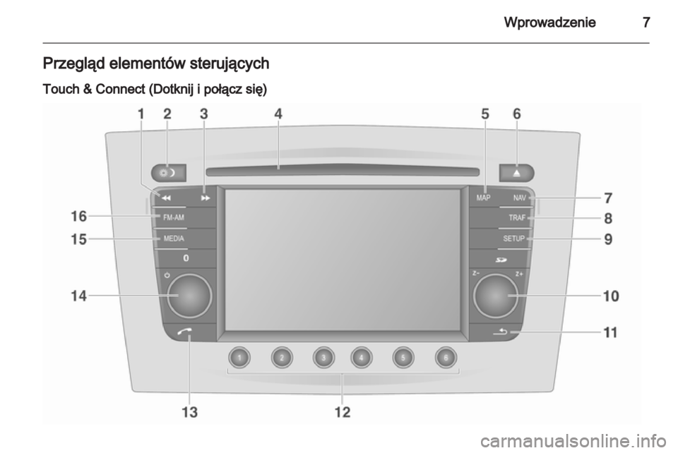 OPEL CORSA 2013 Instrukcja obsługi systemu audio-nawigacyjnego (in Polish) OPEL CORSA 2013 Instrukcja obsługi systemu audio-nawigacyjnego (in Polish)