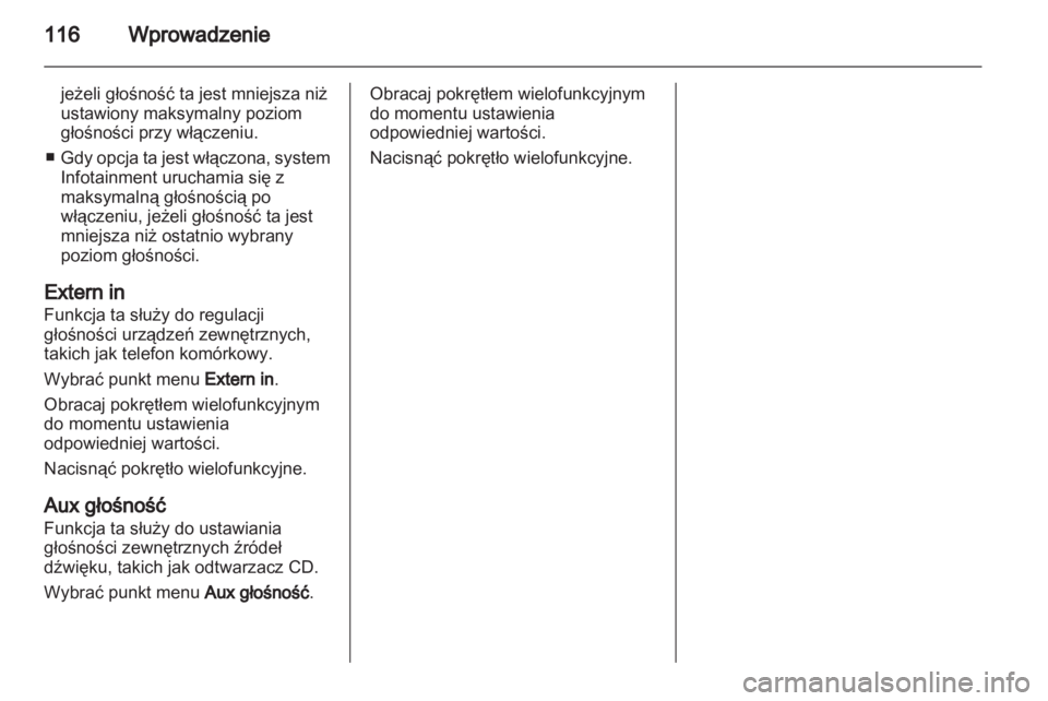 OPEL CORSA 2013.5 Instrukcja obsługi systemu audio-nawigacyjnego (in Polish) OPEL CORSA 2013.5 Instrukcja obsługi systemu audio-nawigacyjnego (in Polish)