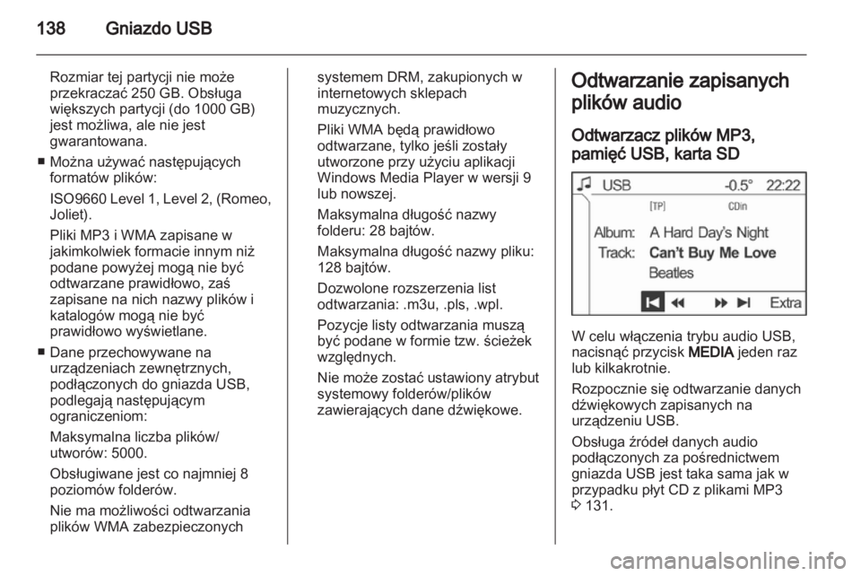 OPEL CORSA 2013.5 Instrukcja obsługi systemu audio-nawigacyjnego (in Polish) OPEL CORSA 2013.5 Instrukcja obsługi systemu audio-nawigacyjnego (in Polish)