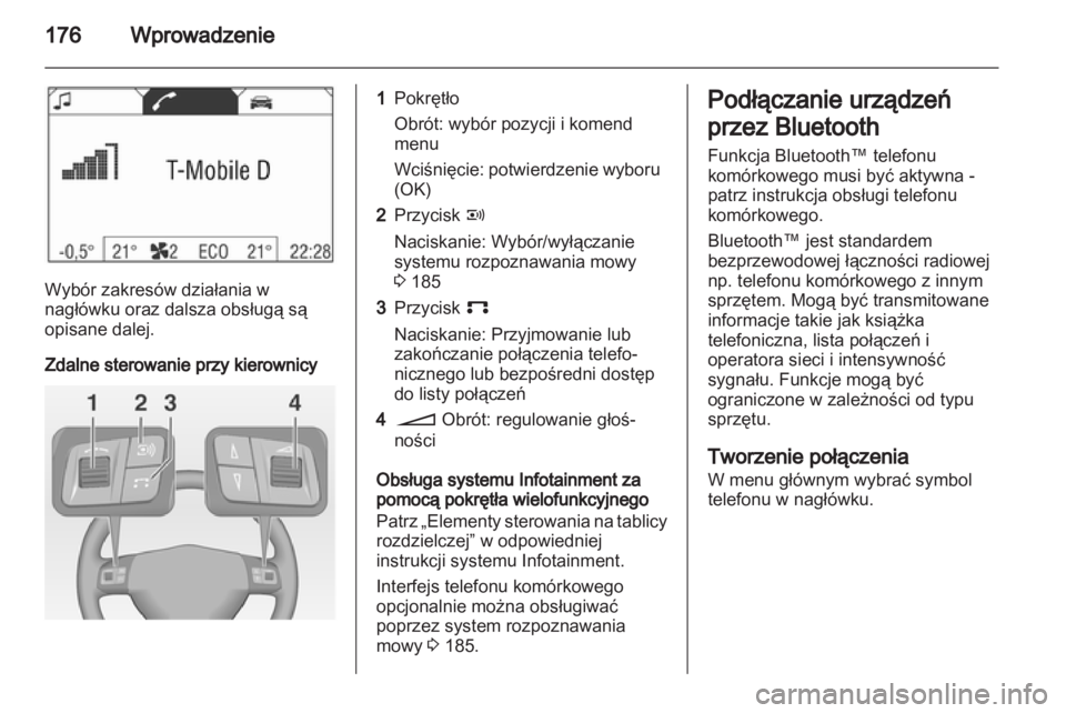 OPEL CORSA 2013.5  Instrukcja obsługi systemu audio-nawigacyjnego (in Polish) 