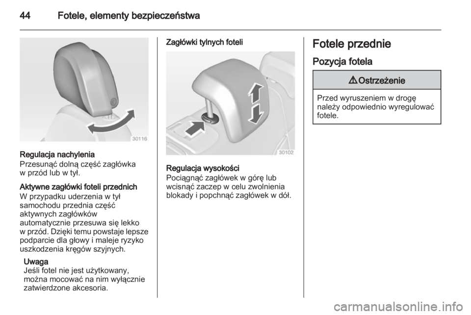 OPEL INSIGNIA 2010  Instrukcja obsługi (in Polish) 