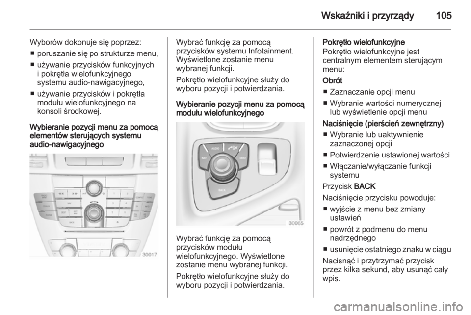 OPEL INSIGNIA 2011.5 Instrukcja obsługi (in Polish) OPEL INSIGNIA 2011.5 Instrukcja obsługi (in Polish)