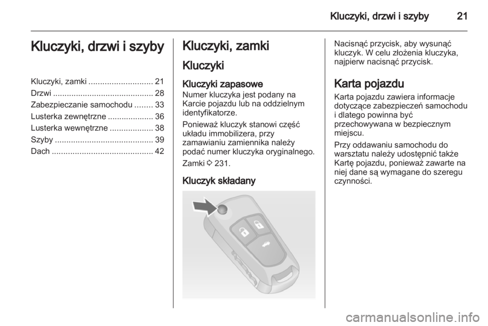 OPEL INSIGNIA 2012 Instrukcja obsługi (in Polish) OPEL INSIGNIA 2012 Instrukcja obsługi (in Polish)
