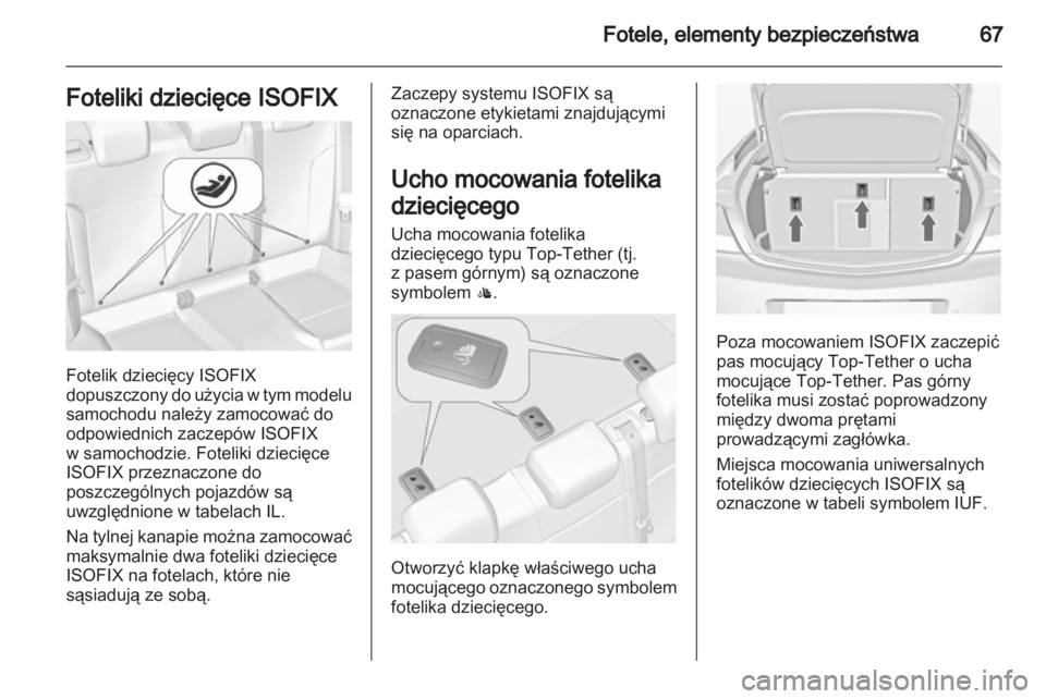 OPEL INSIGNIA 2012 Instrukcja obsługi (in Polish) OPEL INSIGNIA 2012 Instrukcja obsługi (in Polish)