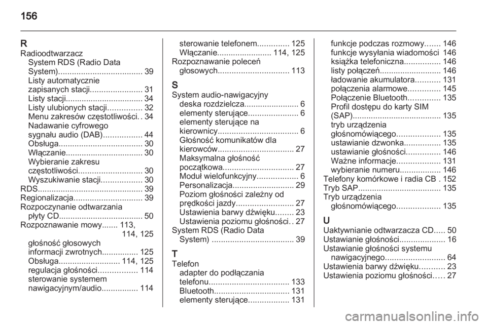 OPEL INSIGNIA 2012.5  Instrukcja obsługi systemu audio-nawigacyjnego (in Polish) 