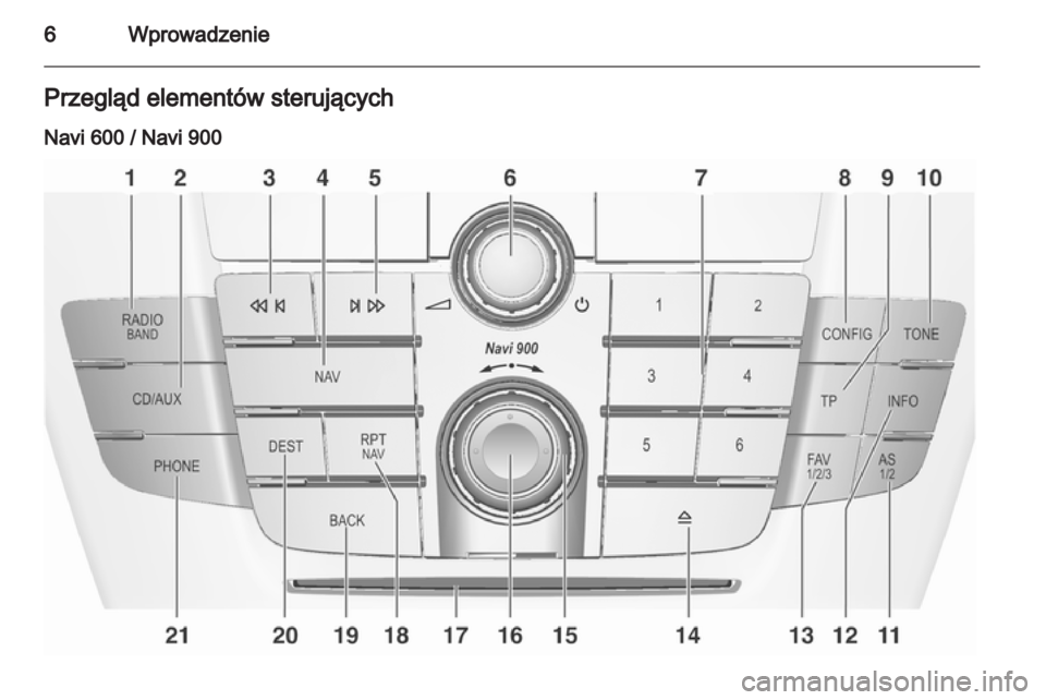 OPEL INSIGNIA 2013  Instrukcja obsługi systemu audio-nawigacyjnego (in Polish) 