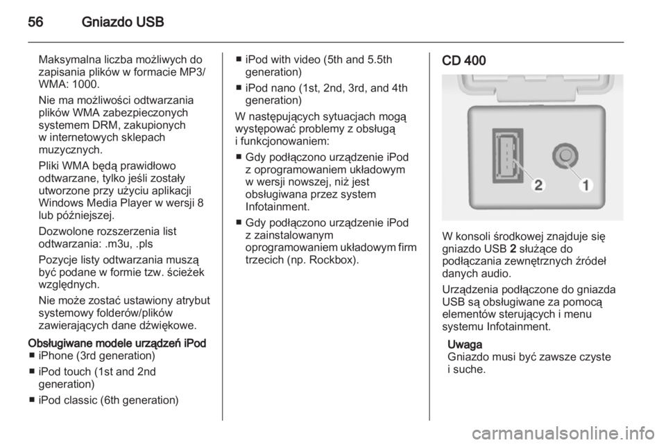 OPEL MERIVA 2011.25  Instrukcja obsługi systemu audio-nawigacyjnego (in Polish) 