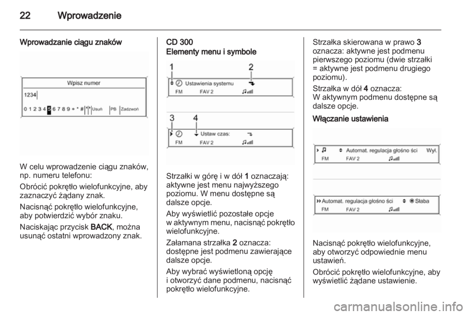 OPEL MERIVA 2012 Instrukcja obsługi systemu audio-nawigacyjnego (in Polish) OPEL MERIVA 2012 Instrukcja obsługi systemu audio-nawigacyjnego (in Polish)