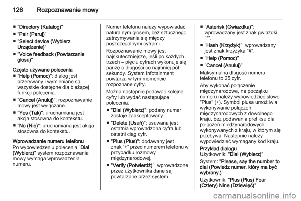 OPEL MERIVA 2012.5 Instrukcja obsługi systemu audio-nawigacyjnego (in Polish) OPEL MERIVA 2012.5 Instrukcja obsługi systemu audio-nawigacyjnego (in Polish)
