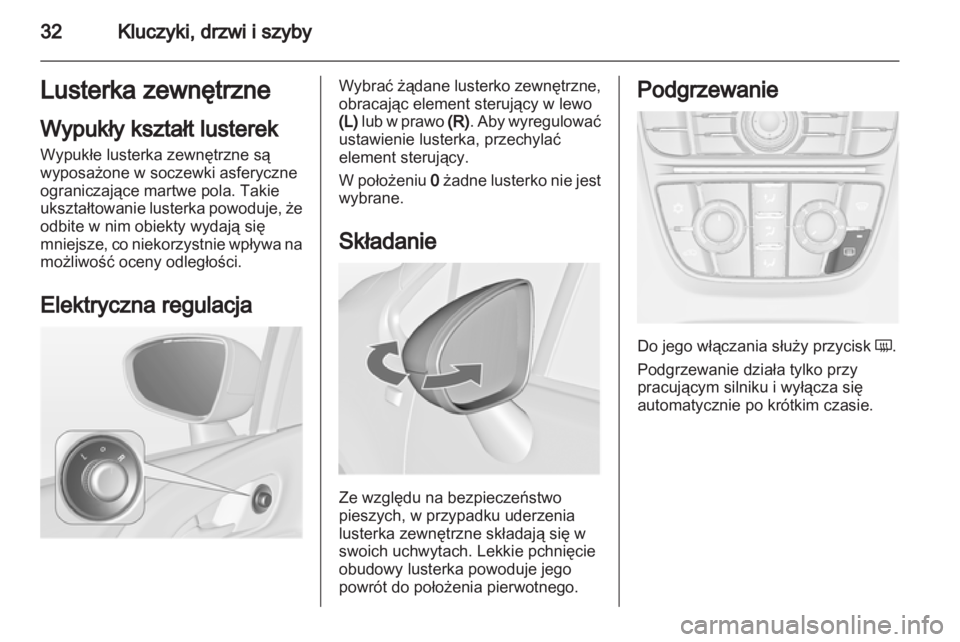 OPEL MERIVA 2013  Instrukcja obsługi (in Polish) 