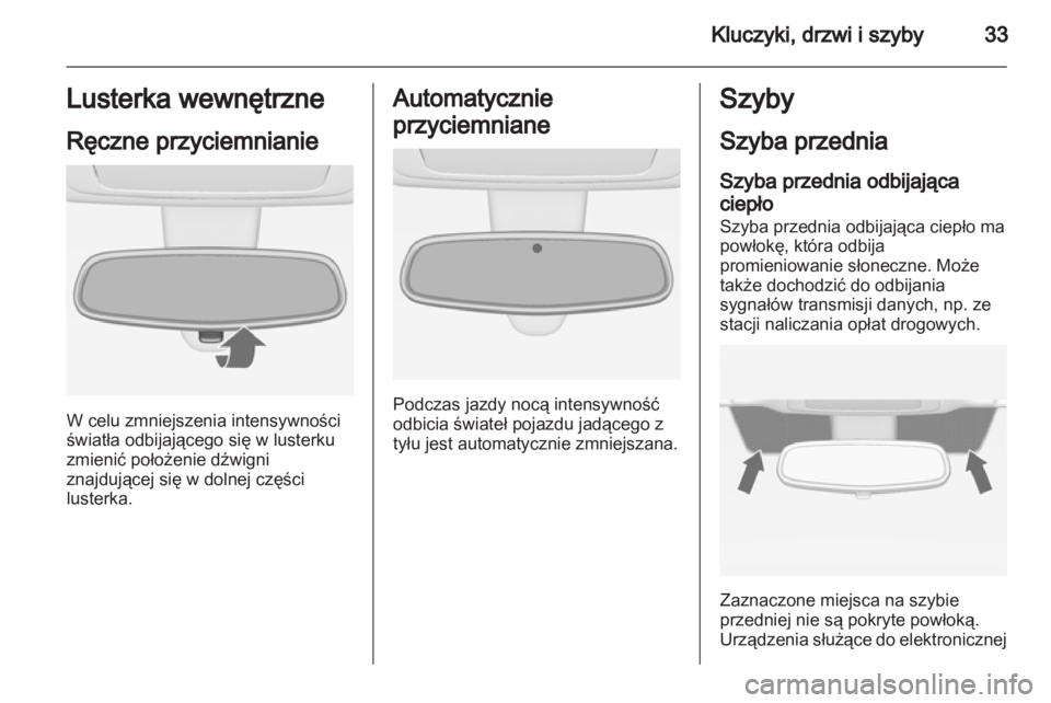 OPEL MERIVA 2013  Instrukcja obsługi (in Polish) 