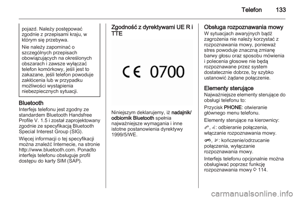 OPEL MERIVA 2013.5 Instrukcja obsługi systemu audio-nawigacyjnego (in Polish) OPEL MERIVA 2013.5 Instrukcja obsługi systemu audio-nawigacyjnego (in Polish)