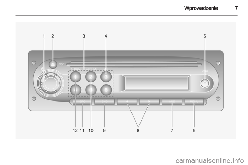 OPEL VIVARO 2011  Instrukcja obsługi systemu audio-nawigacyjnego (in Polish) 