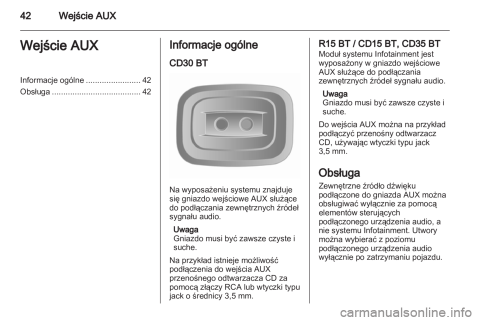 OPEL MOVANO_B 2013.5 Instrukcja obsługi systemu audio-nawigacyjnego (in Polish) OPEL MOVANO_B 2013.5 Instrukcja obsługi systemu audio-nawigacyjnego (in Polish)