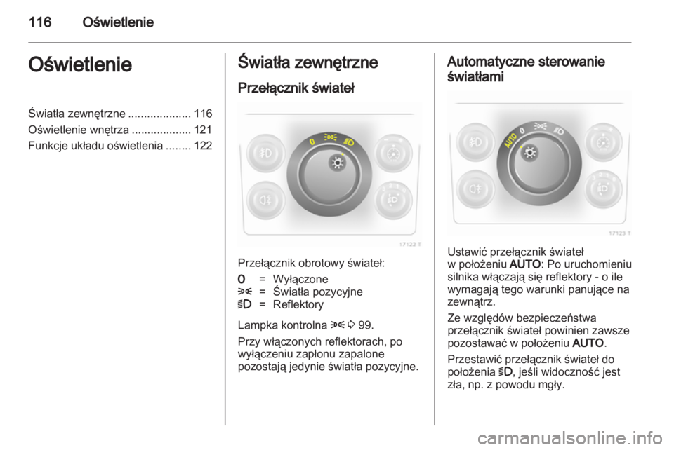 OPEL ZAFIRA 2010  Instrukcja obsługi (in Polish) 