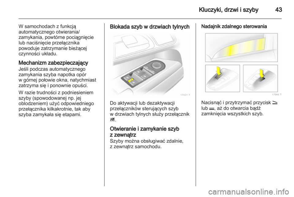 OPEL ZAFIRA 2010  Instrukcja obsługi (in Polish) 