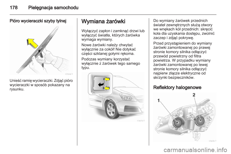 OPEL ZAFIRA 2010.5 Instrukcja obsługi (in Polish) OPEL ZAFIRA 2010.5 Instrukcja obsługi (in Polish)