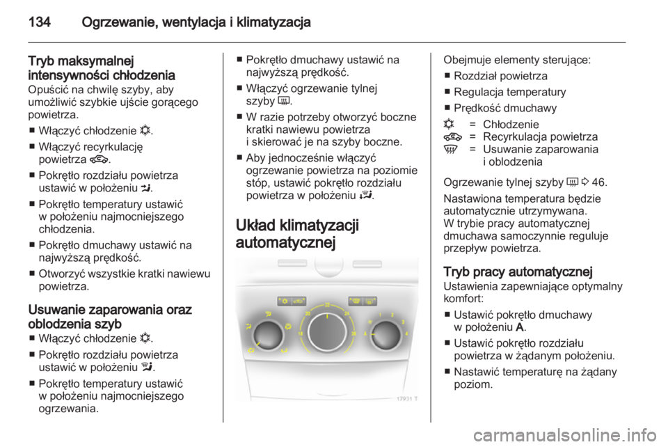 OPEL ZAFIRA 2011  Instrukcja obsługi (in Polish) 