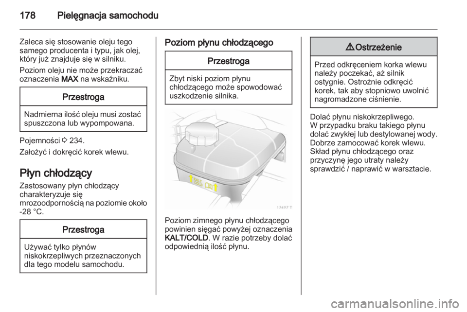 OPEL ZAFIRA 2011  Instrukcja obsługi (in Polish) 