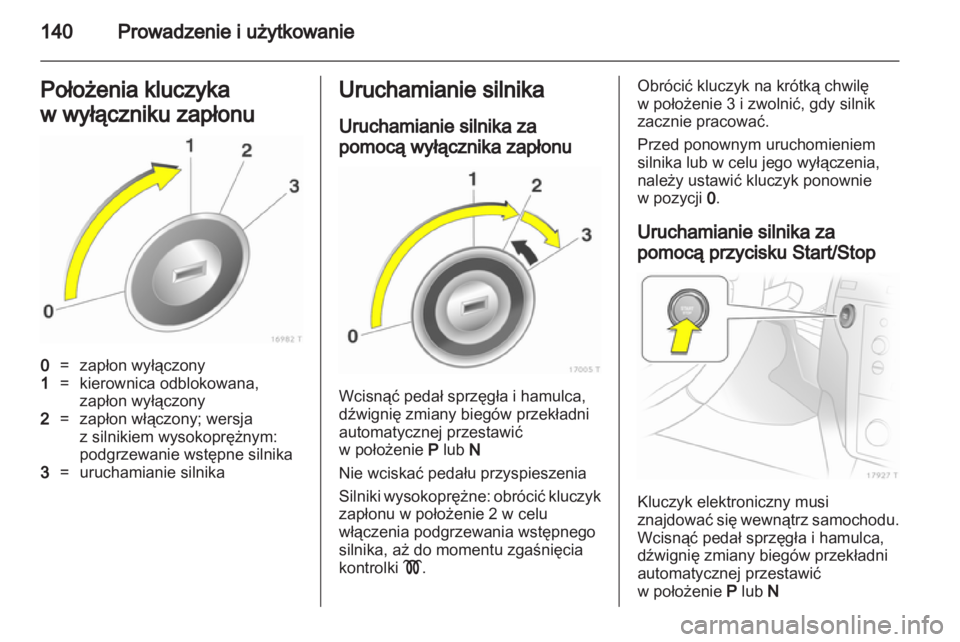 OPEL ZAFIRA 2012 Instrukcja obsługi (in Polish) OPEL ZAFIRA 2012 Instrukcja obsługi (in Polish)
