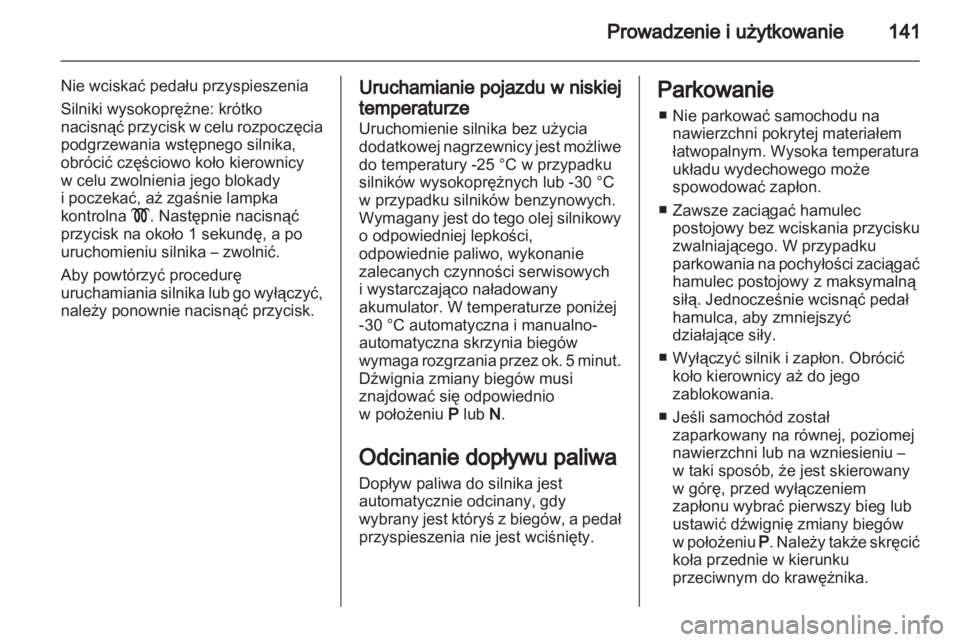 OPEL ZAFIRA 2012 Instrukcja obsługi (in Polish) OPEL ZAFIRA 2012 Instrukcja obsługi (in Polish)
