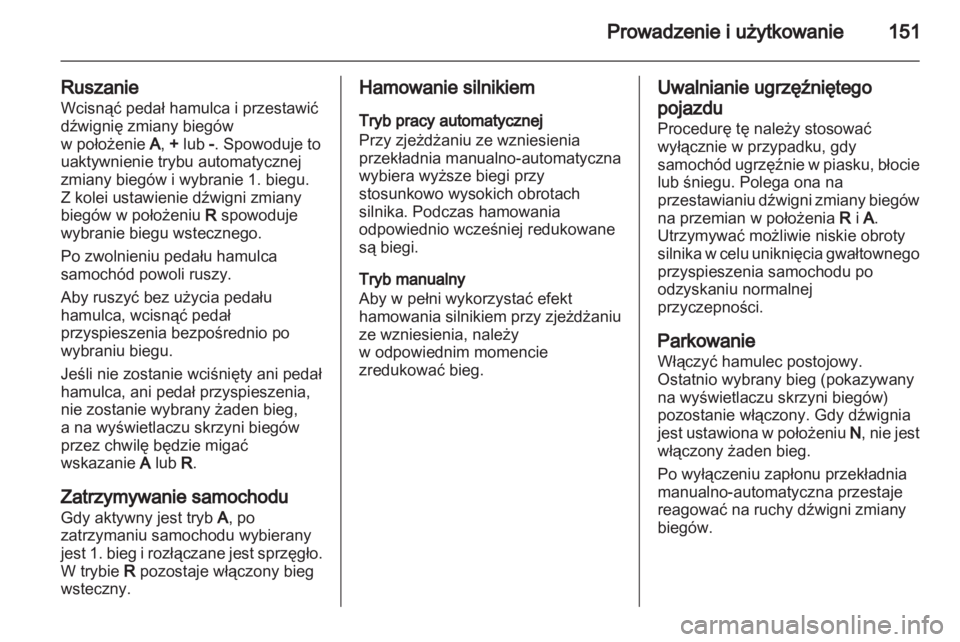 OPEL ZAFIRA 2012 Instrukcja obsługi (in Polish) OPEL ZAFIRA 2012 Instrukcja obsługi (in Polish)