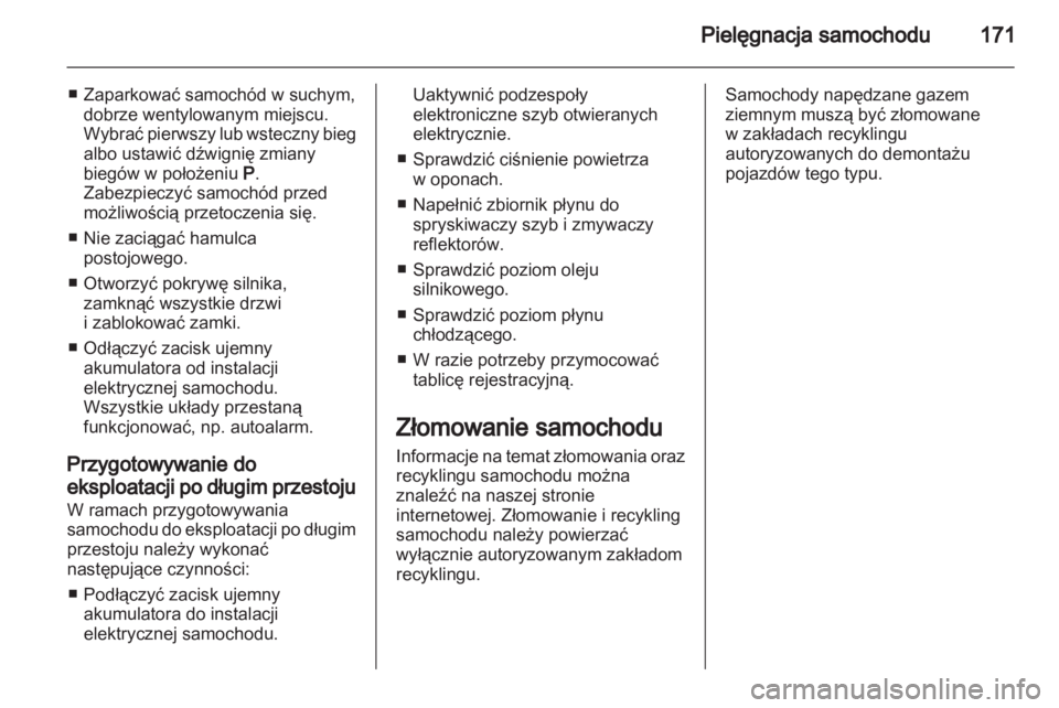 OPEL ZAFIRA 2012  Instrukcja obsługi (in Polish) 