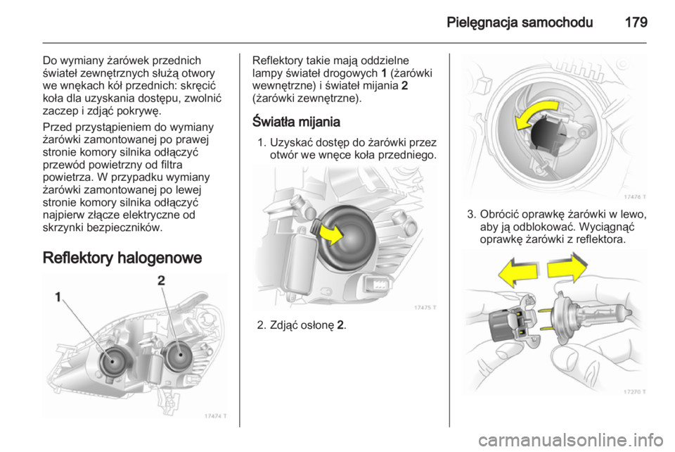 OPEL ZAFIRA 2012  Instrukcja obsługi (in Polish) 
