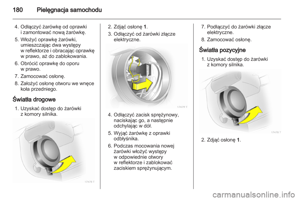 OPEL ZAFIRA 2012  Instrukcja obsługi (in Polish) 