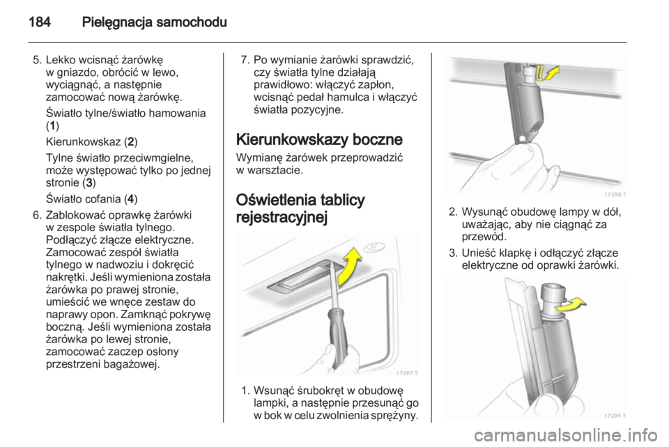 OPEL ZAFIRA 2012  Instrukcja obsługi (in Polish) 