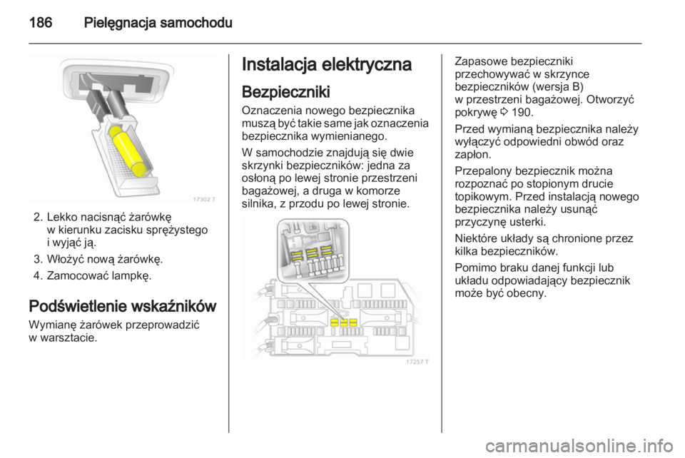 OPEL ZAFIRA 2012  Instrukcja obsługi (in Polish) 