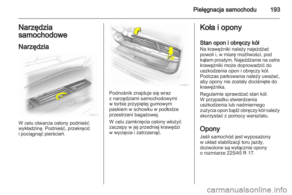 OPEL ZAFIRA 2012  Instrukcja obsługi (in Polish) 
