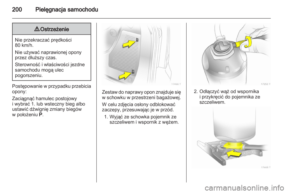 OPEL ZAFIRA 2012  Instrukcja obsługi (in Polish) 