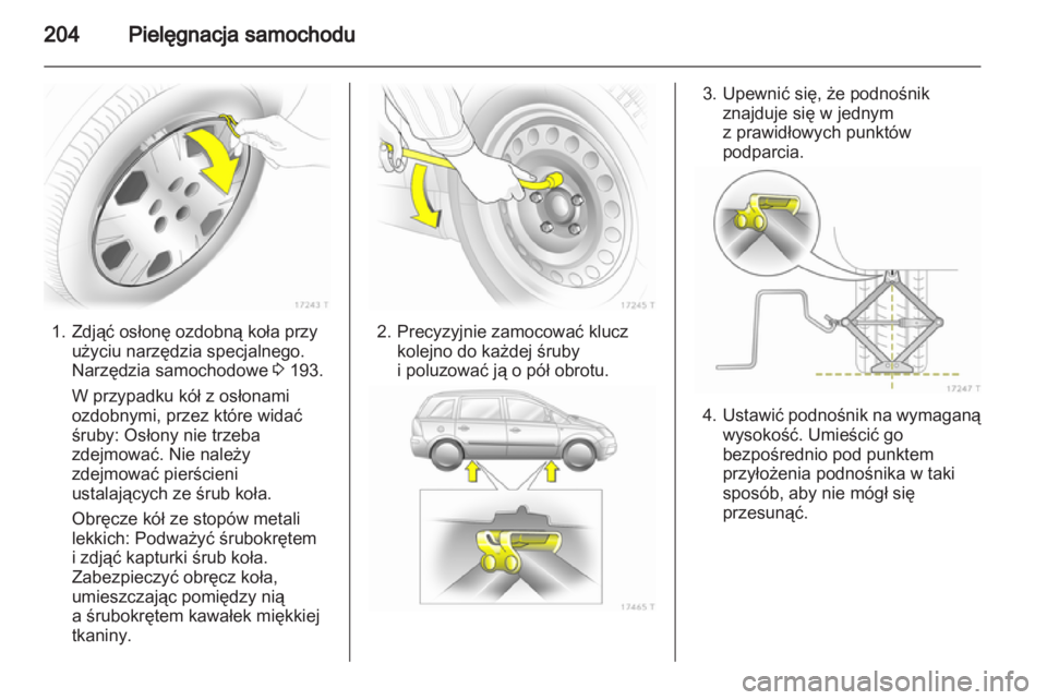 OPEL ZAFIRA 2012  Instrukcja obsługi (in Polish) 